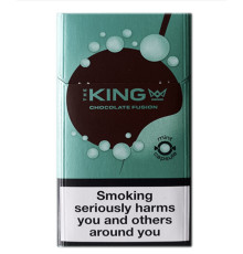  Сигареты The King Chocolate Mint Capsule (Кинг Шоколад Кнопка Мята)