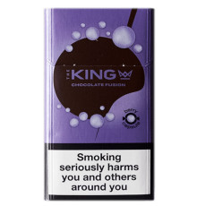 Сигареты The King Chocolate Blueberry Capsule (Кинг Шоколад Кнопка Черника)