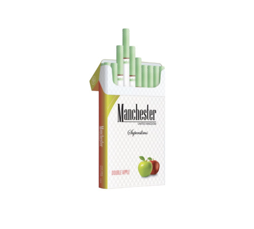 Купить Сигареты Manchester Double Apple Superslims