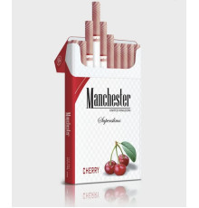 Сигареты Manchester SuperSlims Вишня 