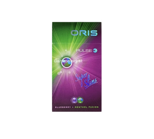 Купить Сигареты Oris Pulse Blueberry Menthol Superslims (Орис Пульс Черника Ментол Суперслимс)