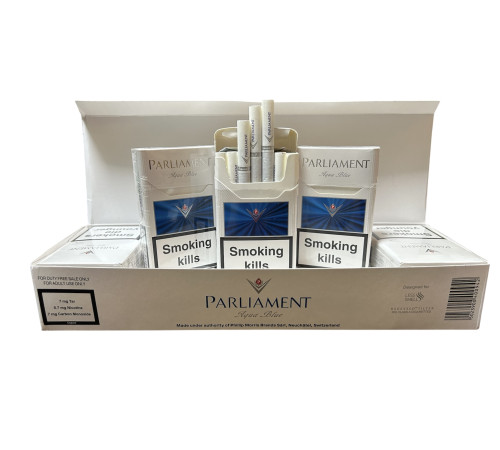 Купить Сигареты Parlament Aqua Blue Duty Free