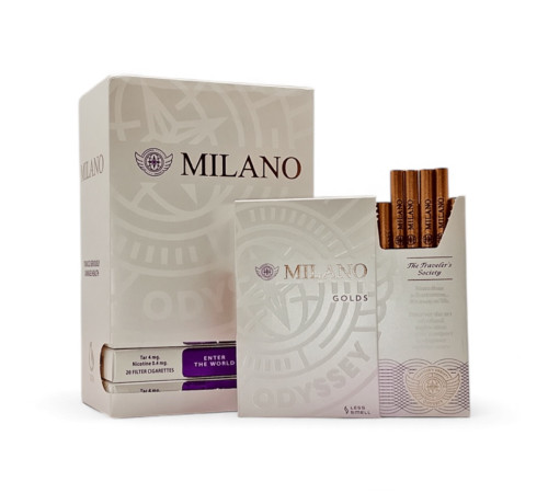 Купить Сигареты Milano LSS Golds (Милано ЛСС Голдс)