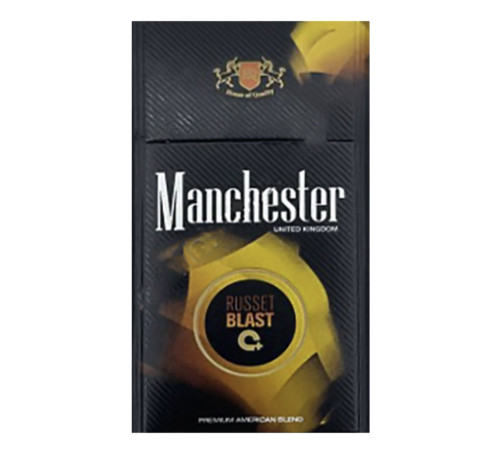 Купить Сигареты Manchester Russet Blast (Манчестер Ред Бласт Кнопка Апельсин)