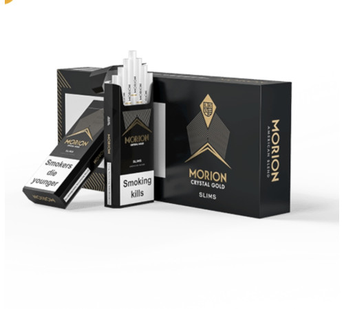  Сигареты Morion Crystal Gold Slim (Морион Кристалл Голд Слим)